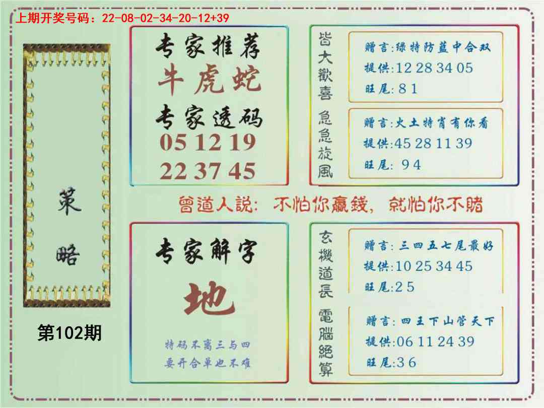 102期策略[图]